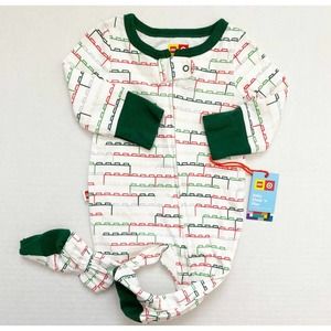 LEGO x Target Newborn One Piece Zip Up Pajamas